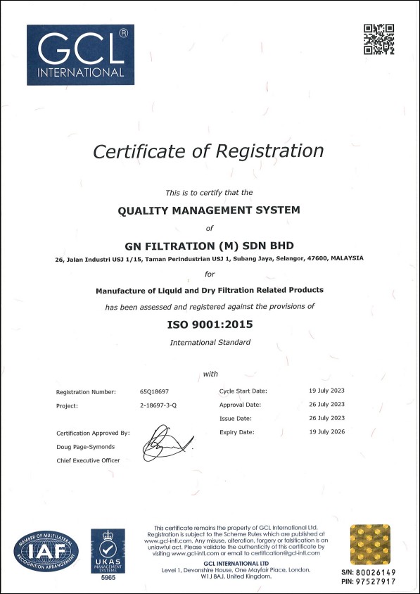 GN ISO Cert
